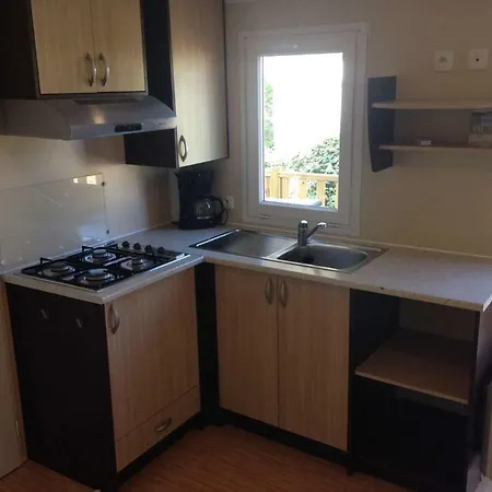 Feriepark Mobil-home Pour 6 Pers Avec Terrasse & Piscine - Camping 4* *
