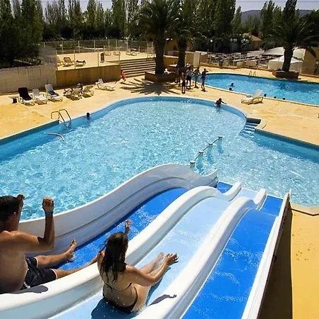 Mobil-home Pour 6 Pers Avec Terrasse & Piscine - Camping 4*
