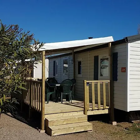 Mobil-home Pour 6 Pers Avec Terrasse & Piscine - Camping 4* Feriepark Vic-la-Gardiole