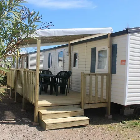 Mobil-home Pour 6 Pers Avec Terrasse & Piscine - Camping 4* Feriepark *